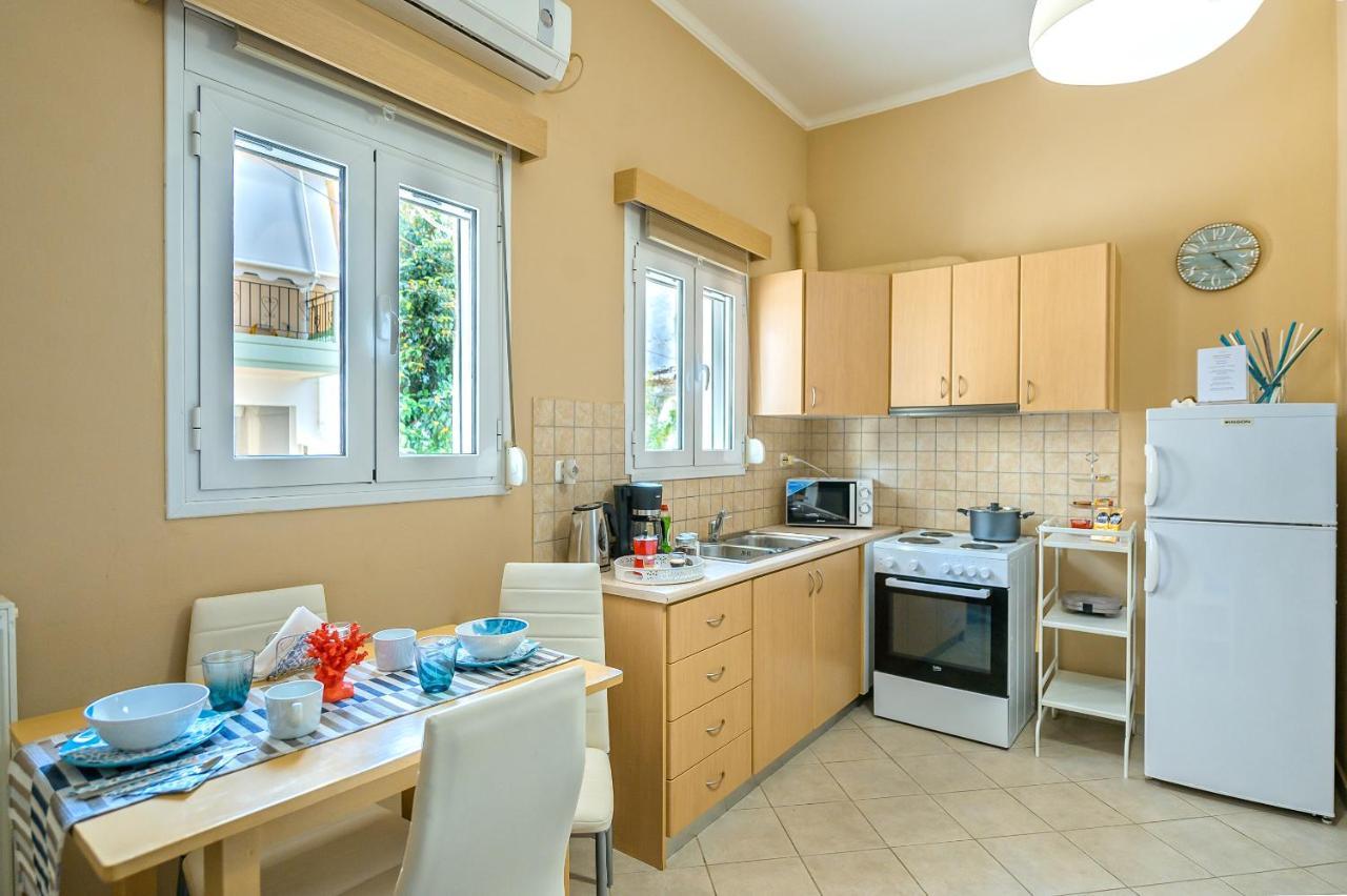Peaceful Corner Apartment Preveza Bagian luar foto