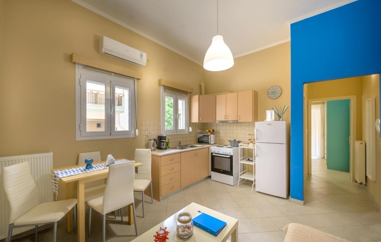 Peaceful Corner Apartment Preveza Bagian luar foto