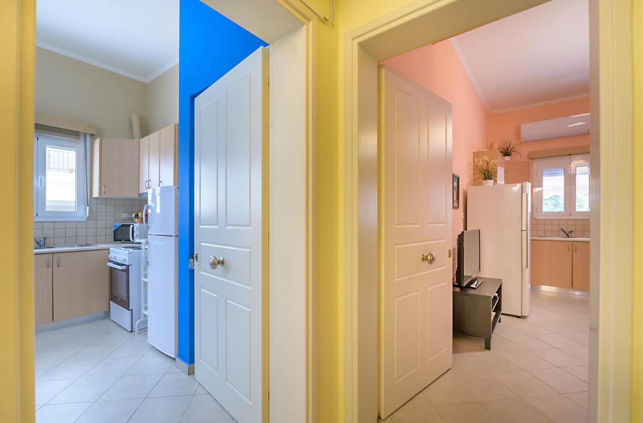 Peaceful Corner Apartment Preveza Bagian luar foto