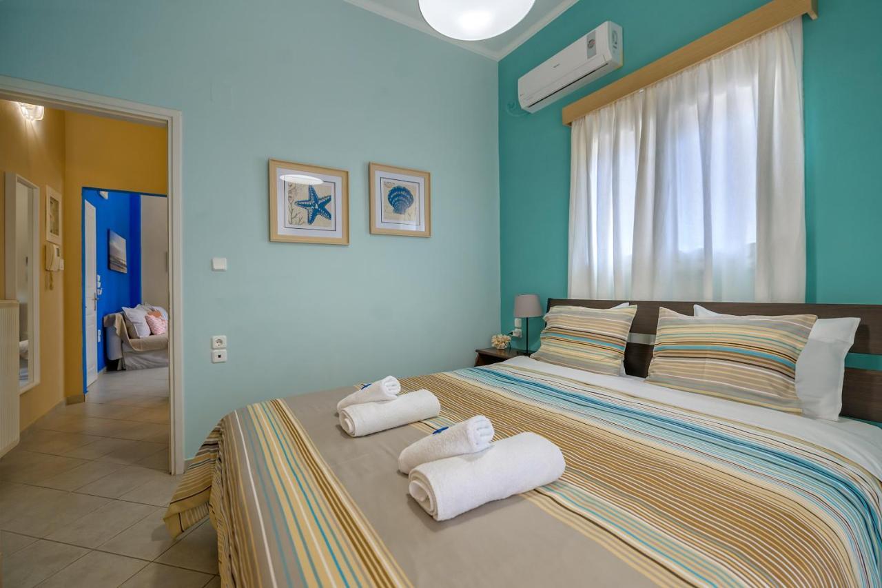 Peaceful Corner Apartment Preveza Bagian luar foto