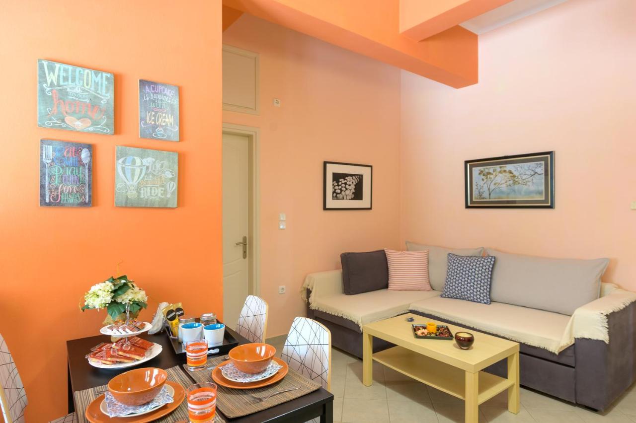 Peaceful Corner Apartment Preveza Bagian luar foto