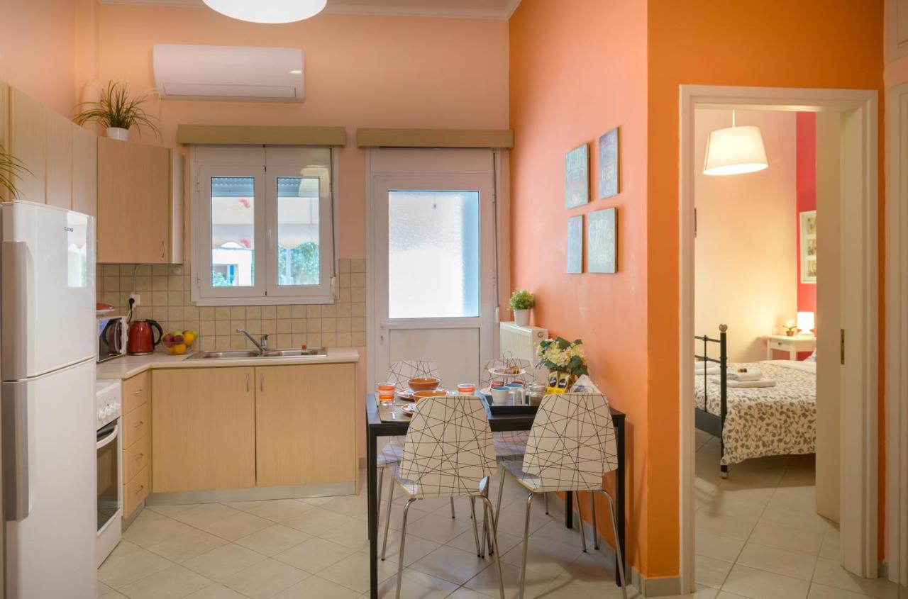 Peaceful Corner Apartment Preveza Bagian luar foto