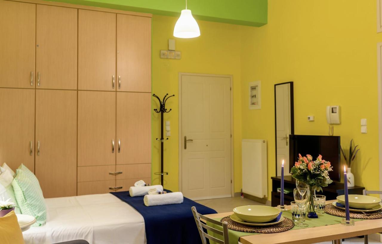 Peaceful Corner Apartment Preveza Bagian luar foto
