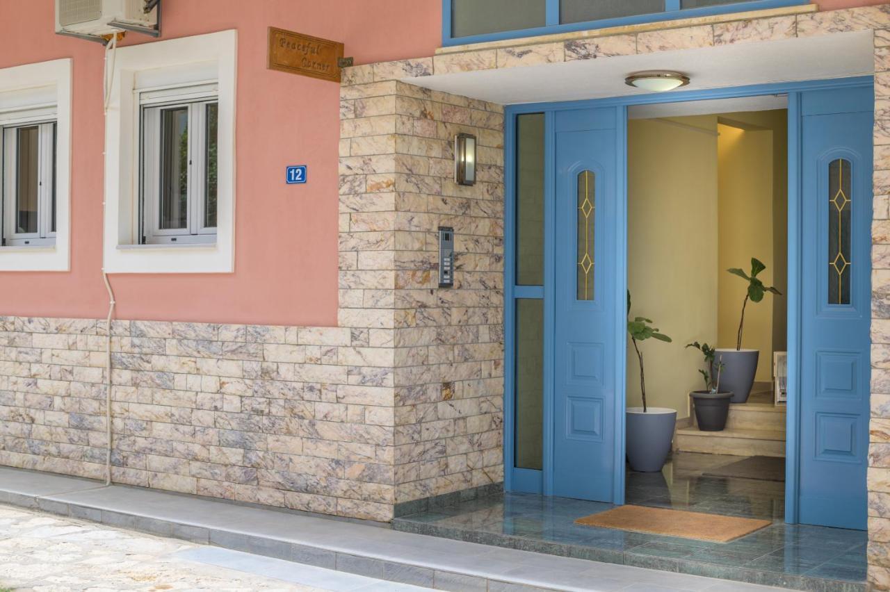 Peaceful Corner Apartment Preveza Bagian luar foto